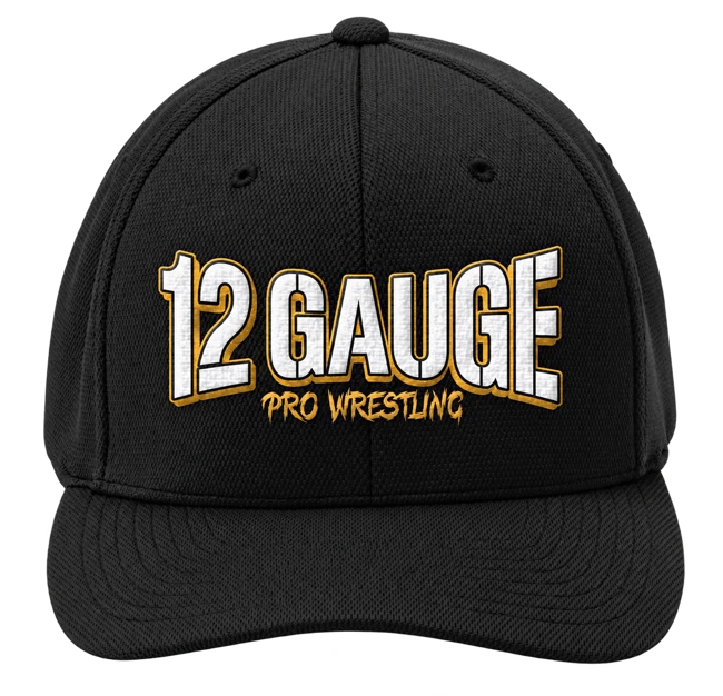 Black 12 Gauge baseball cap